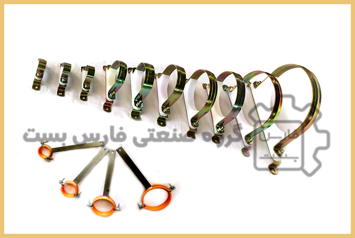 بست لوله فلزی
