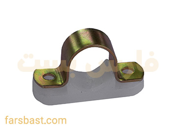 بست ساده فلزی دو پیچ (دو طرفه)